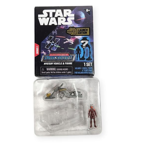 Star Wars Micro Galaxy Asoka Tano With Speeder Bike Series 1 Open Box New - Picture 1 of 8